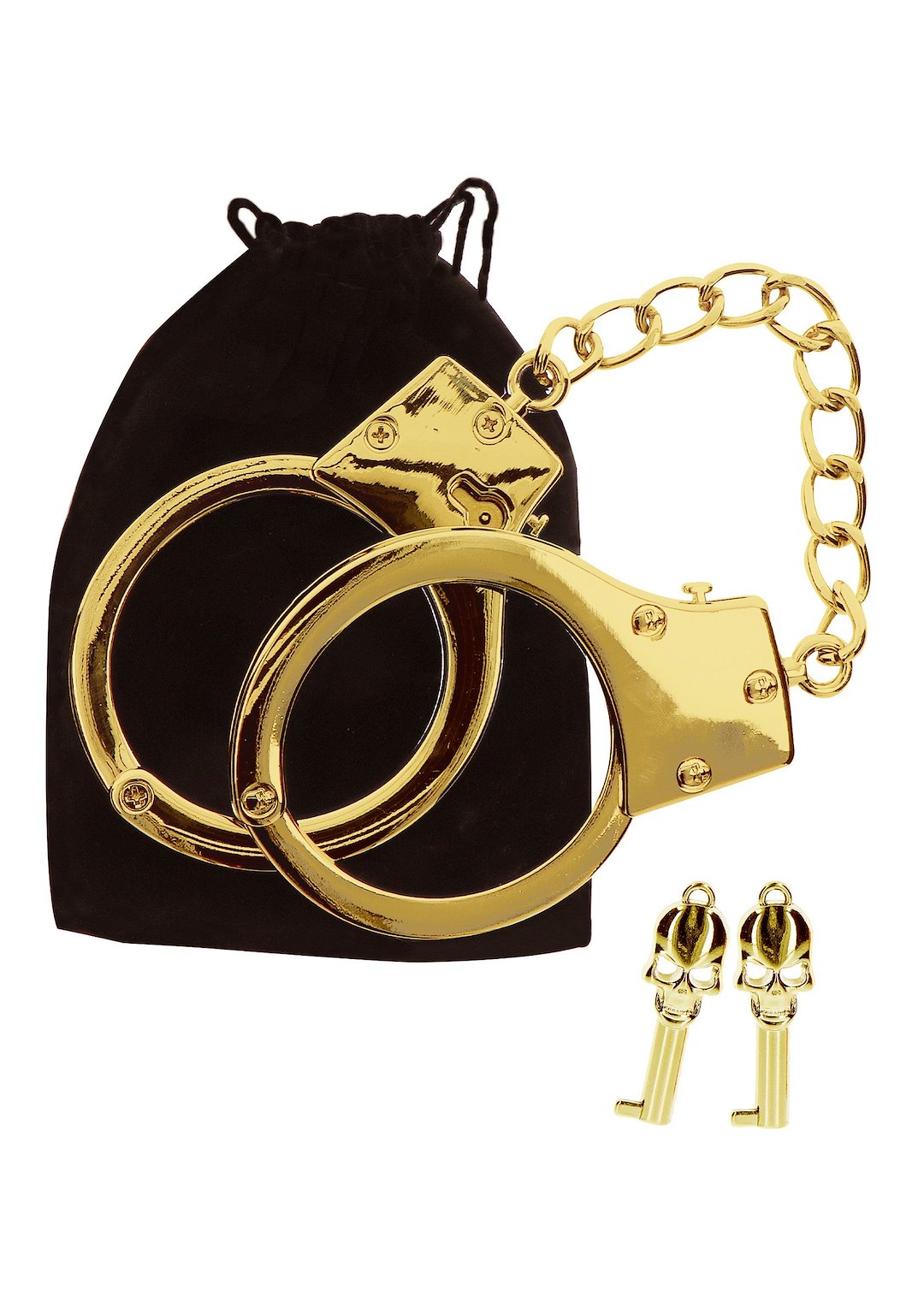 Gold Plated BDSM Handcuffs — zdjęcie 7