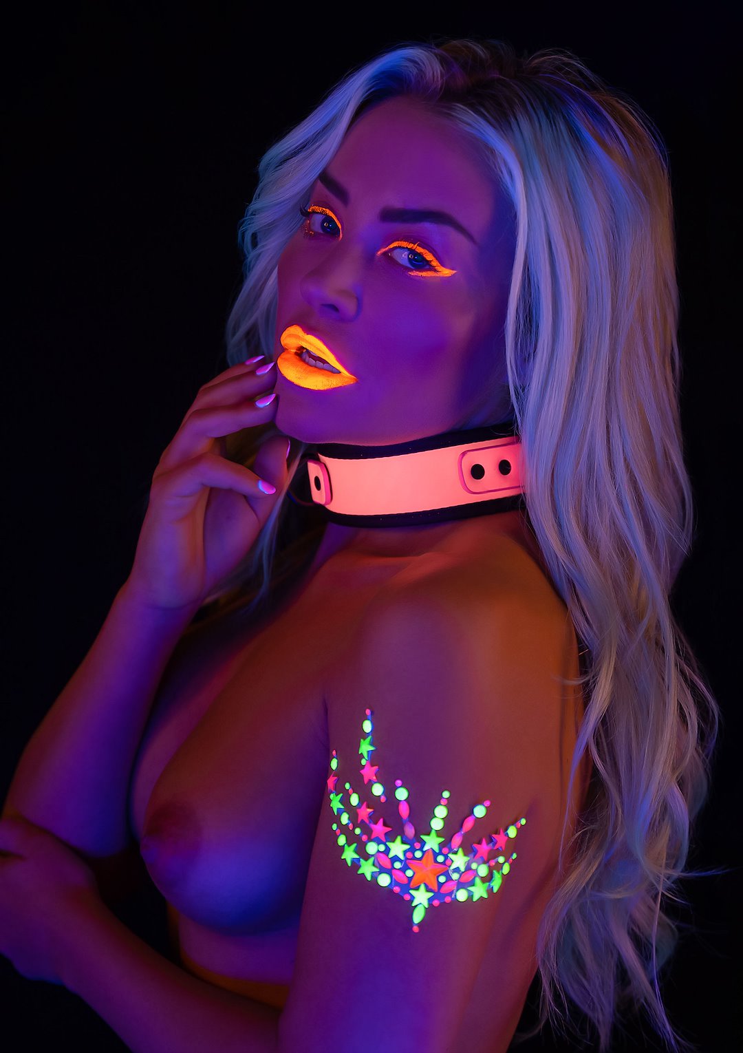 Taboom Glow In the Dark Collar and Chain Leash — zdjęcie 7