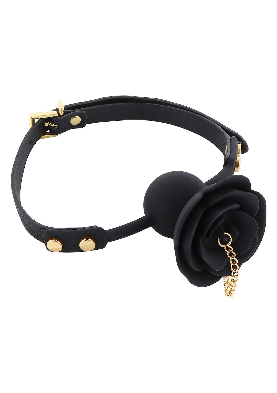 Rose Ball Gag with Plug — zdjęcie 7