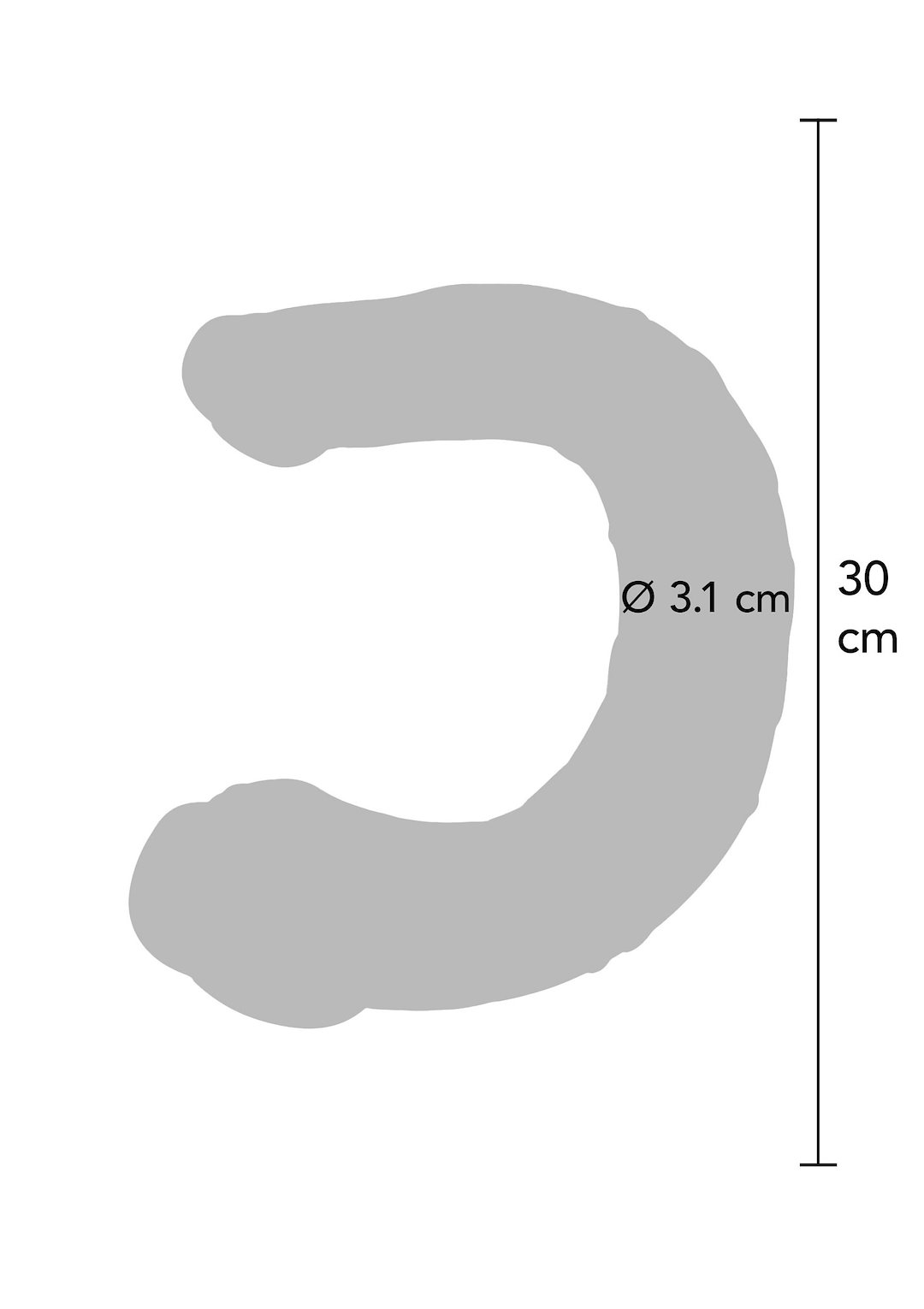 ToyJoy Get Real Realistic Mini Double Dong — zdjęcie 8