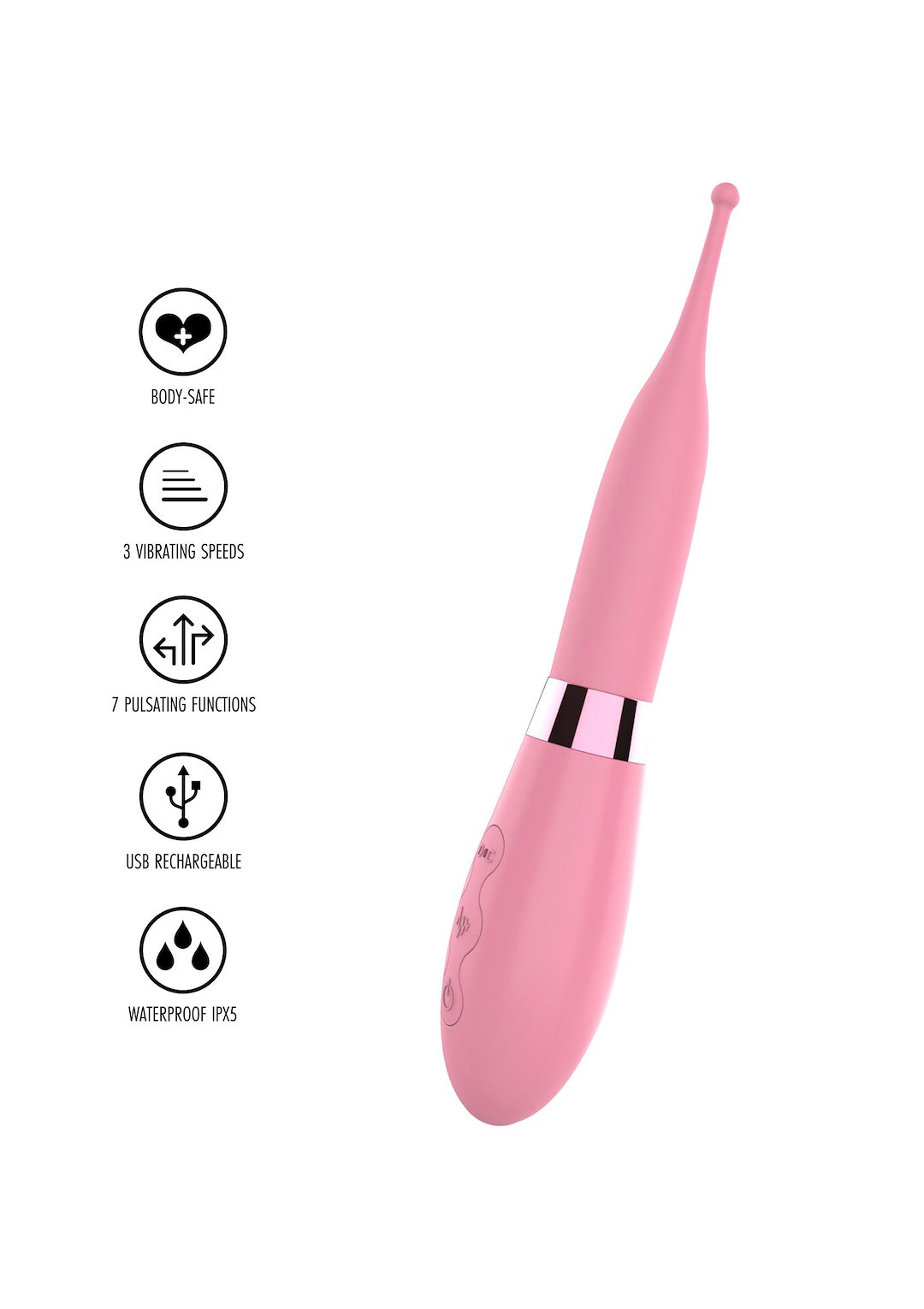 ToyJoy Love Rabbit Pin Point Fest Vibrator — zdjęcie 8