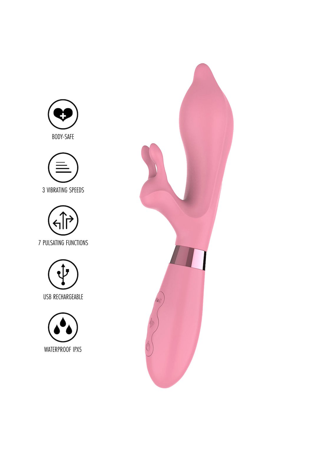 ToyJoy Love Rabbit Funky Playhouse Vibrator — zdjęcie 8
