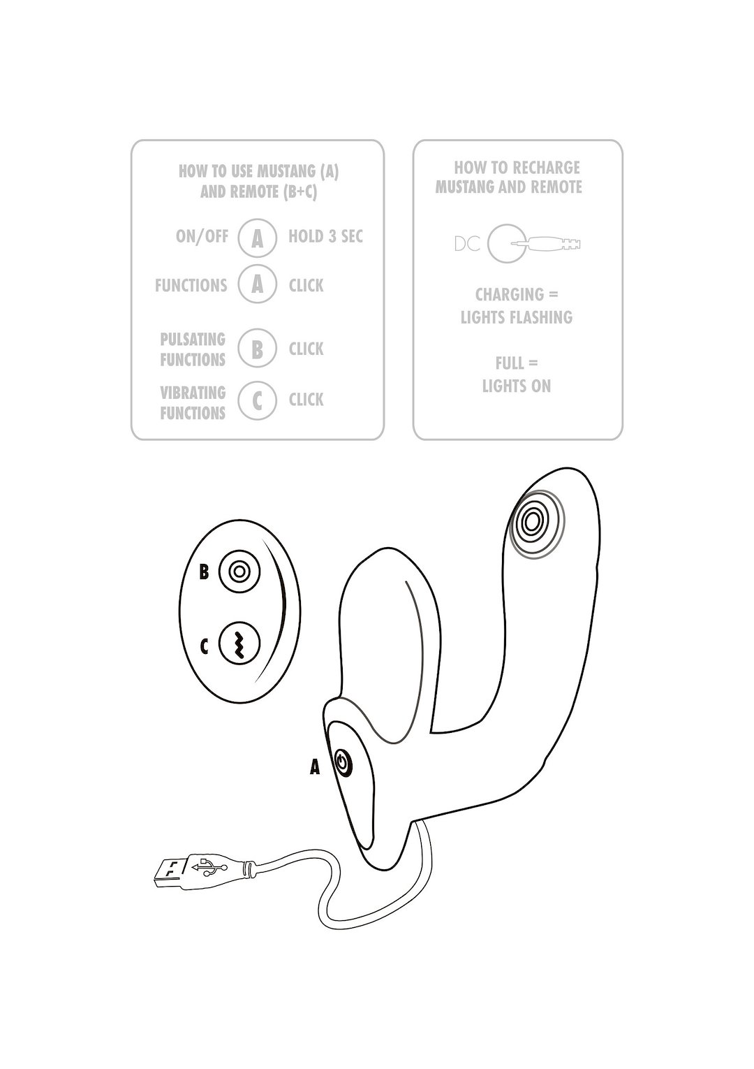 ToyJoy Designer Edition Mustang Prostate Massager — zdjęcie 8