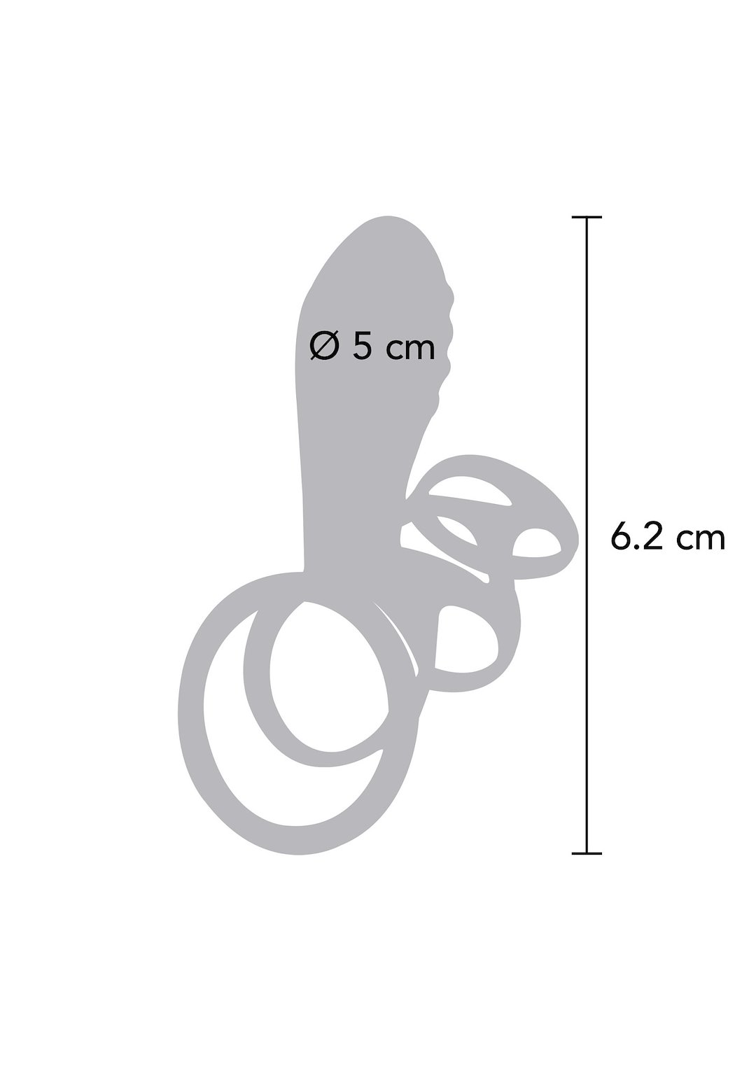 ToyJoy Happiness Halo Halo C-Ring Sleeve — zdjęcie 8