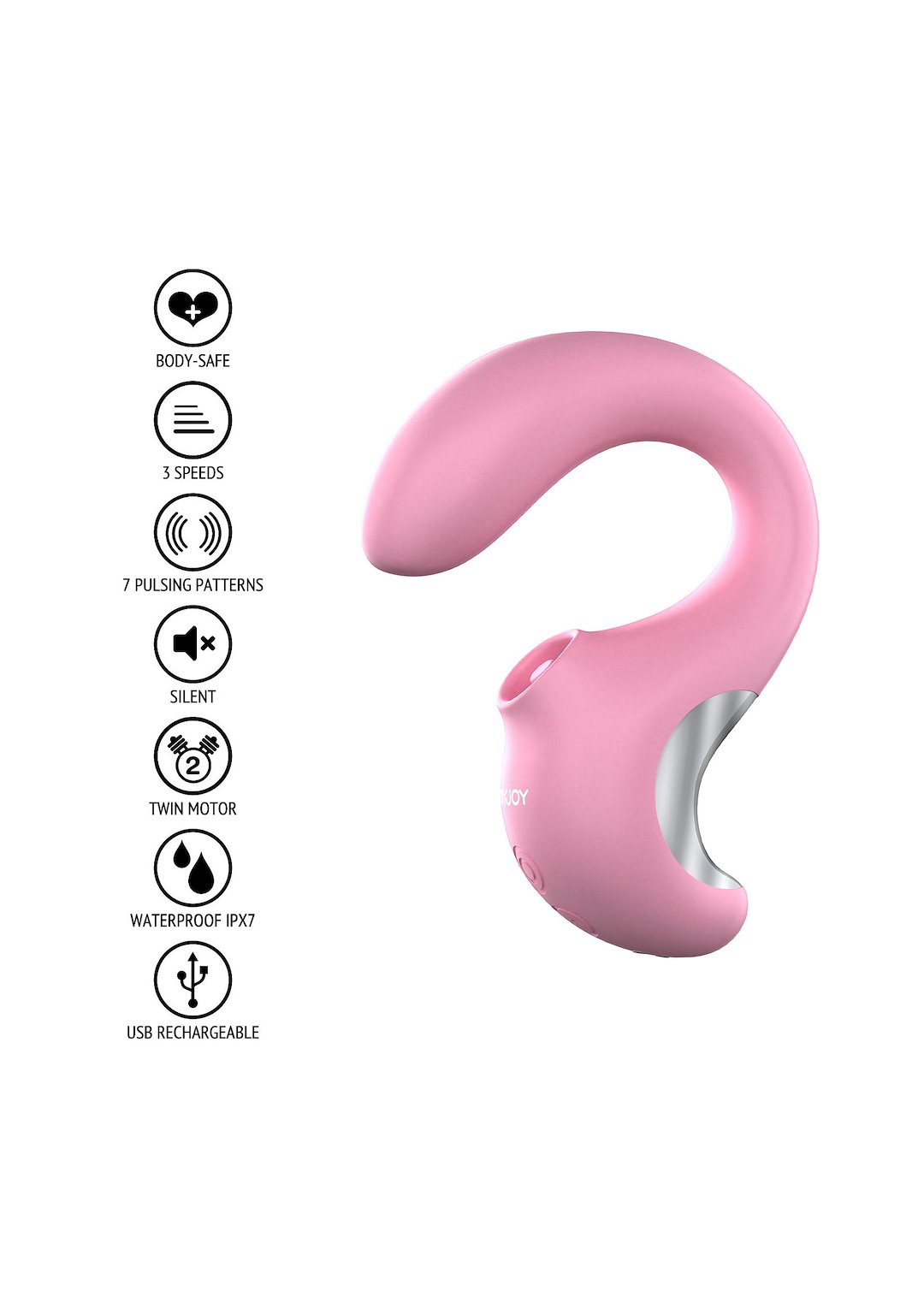 ToyJoy Urban TWIST - Clitoral Vibrator — zdjęcie 8