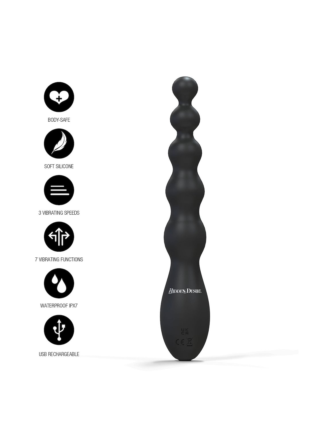 Beaded Anal Power Vibrator — zdjęcie 8