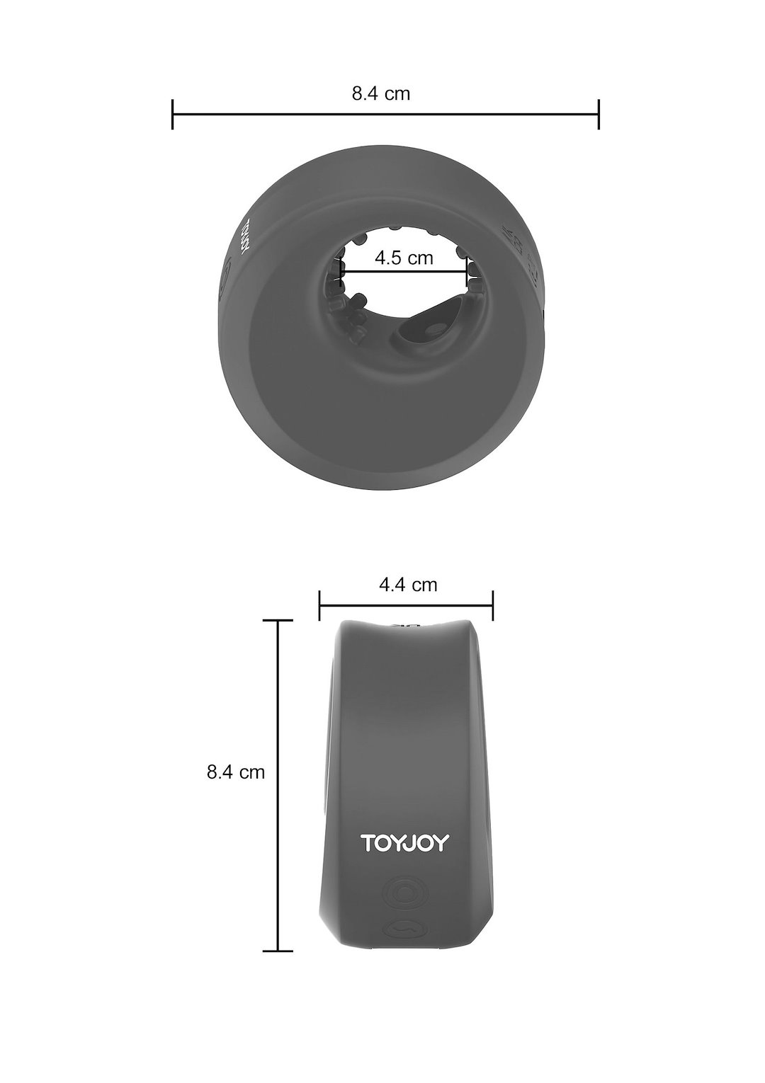 ToyJoy Urban ZEPHYR - Pulsating Stroker & C-Ring — zdjęcie 9