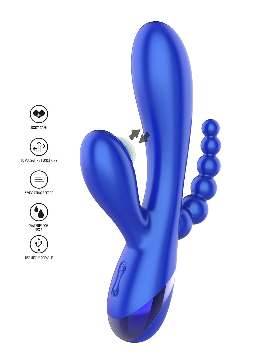 Xocoon Triple Love Vibrator — zdjęcie 9