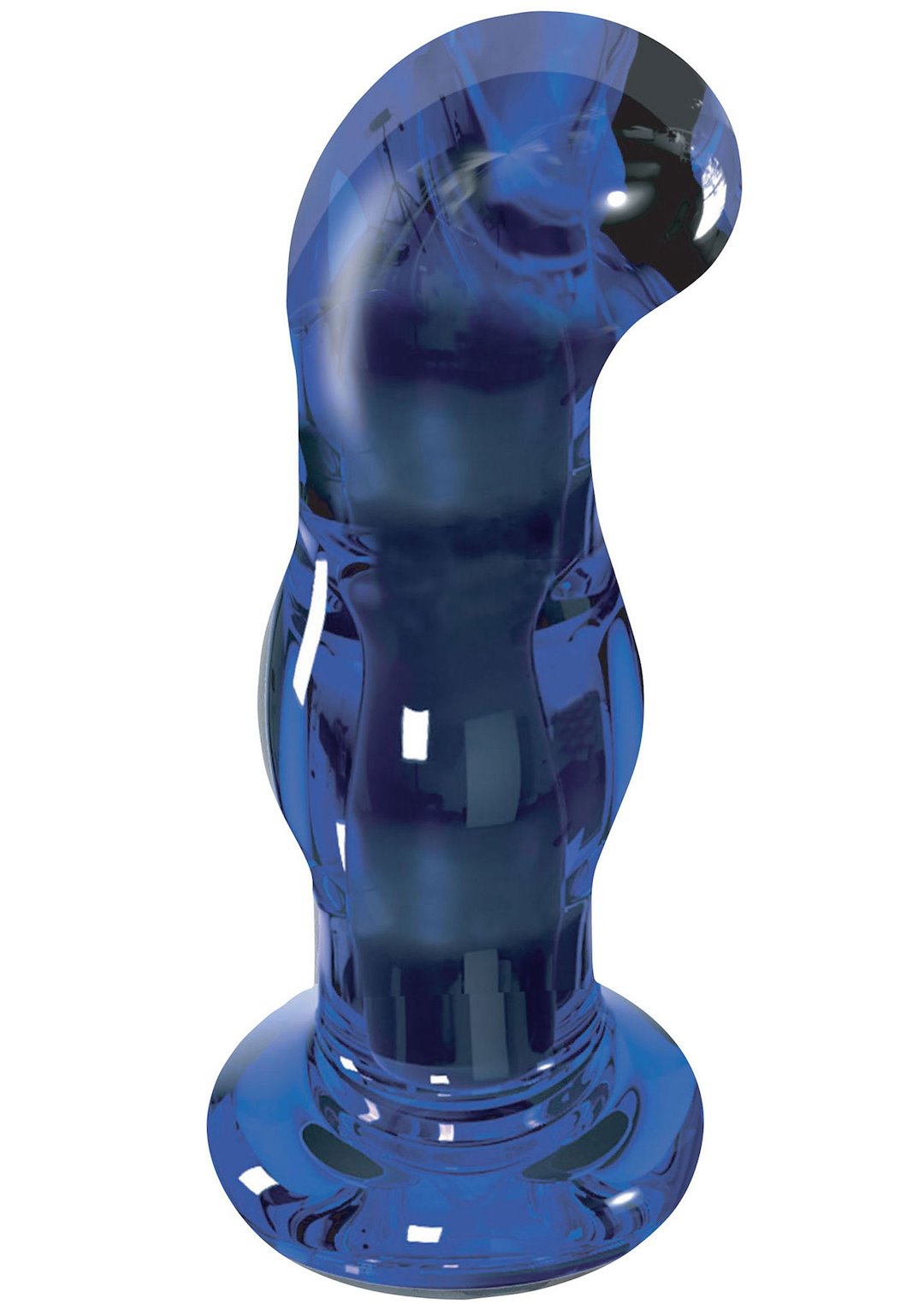 ToyJoy Buttocks Gleaming Vibrating Glass Plug — zdjęcie 10