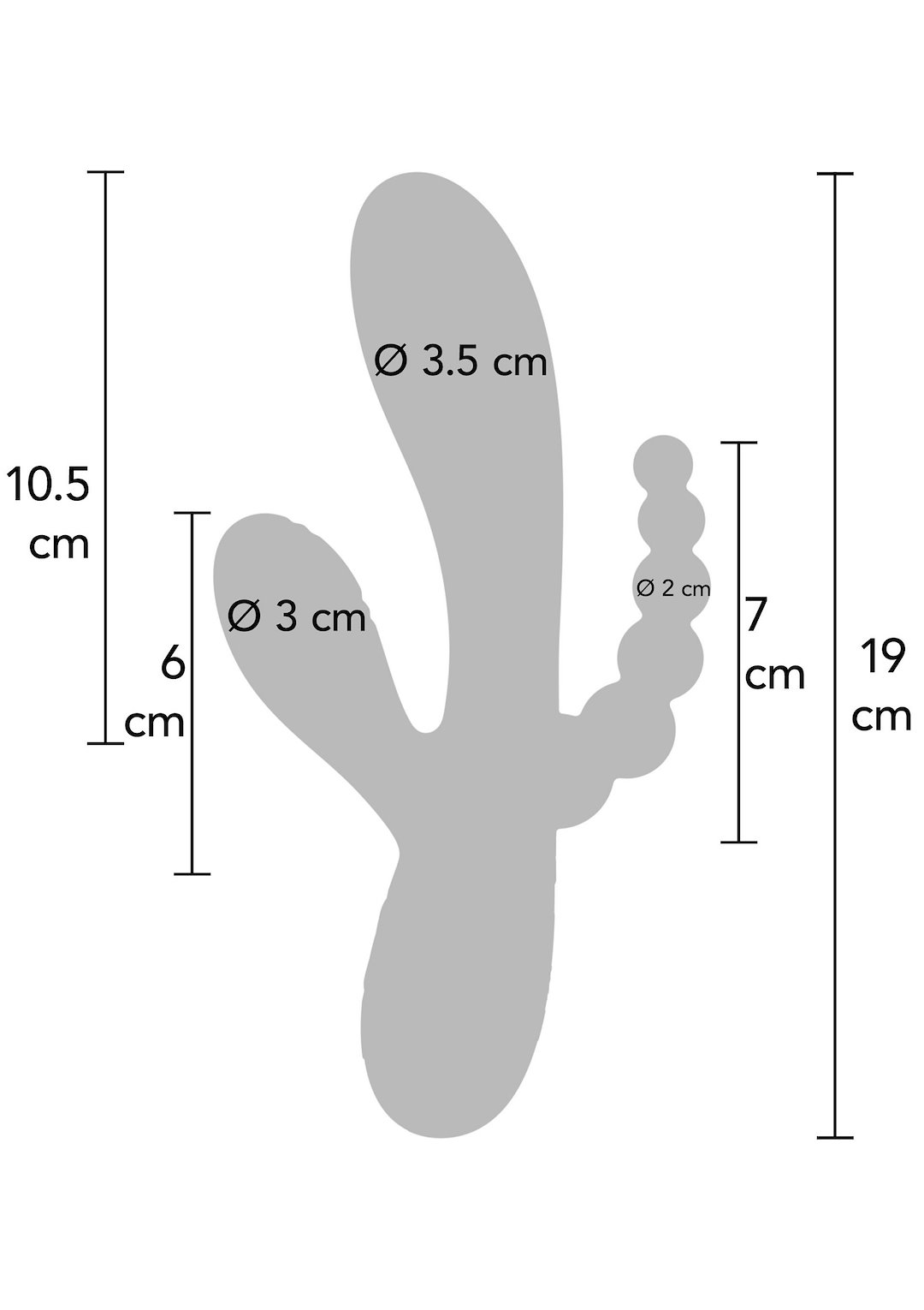 Xocoon Triple Love Vibrator — zdjęcie 10