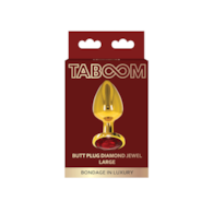 Butt Plug With Diamond Jewel L