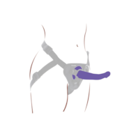 ToyJoy Get Real Harness Dong S