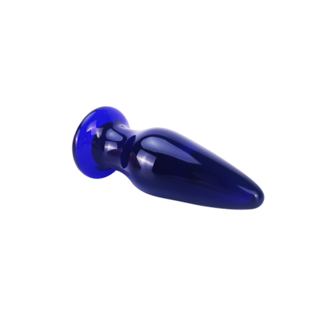 ToyJoy Buttocks Shining Vibrating Glass Plug