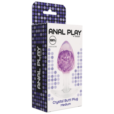 Crystal Butt Plug Medium