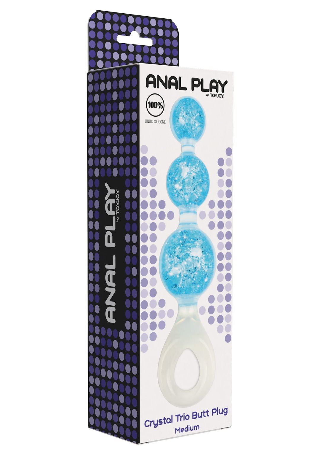 ToyJoy - Crystal Trio Butt Plug Medium