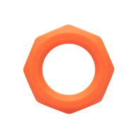 CalExotics Alpha Liquid Silicone Sexagon Ring