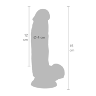 Dildo 6 inch with Balls