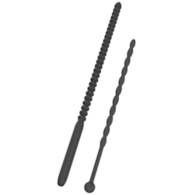Ribbed Penis Dilator Set 2 pcs