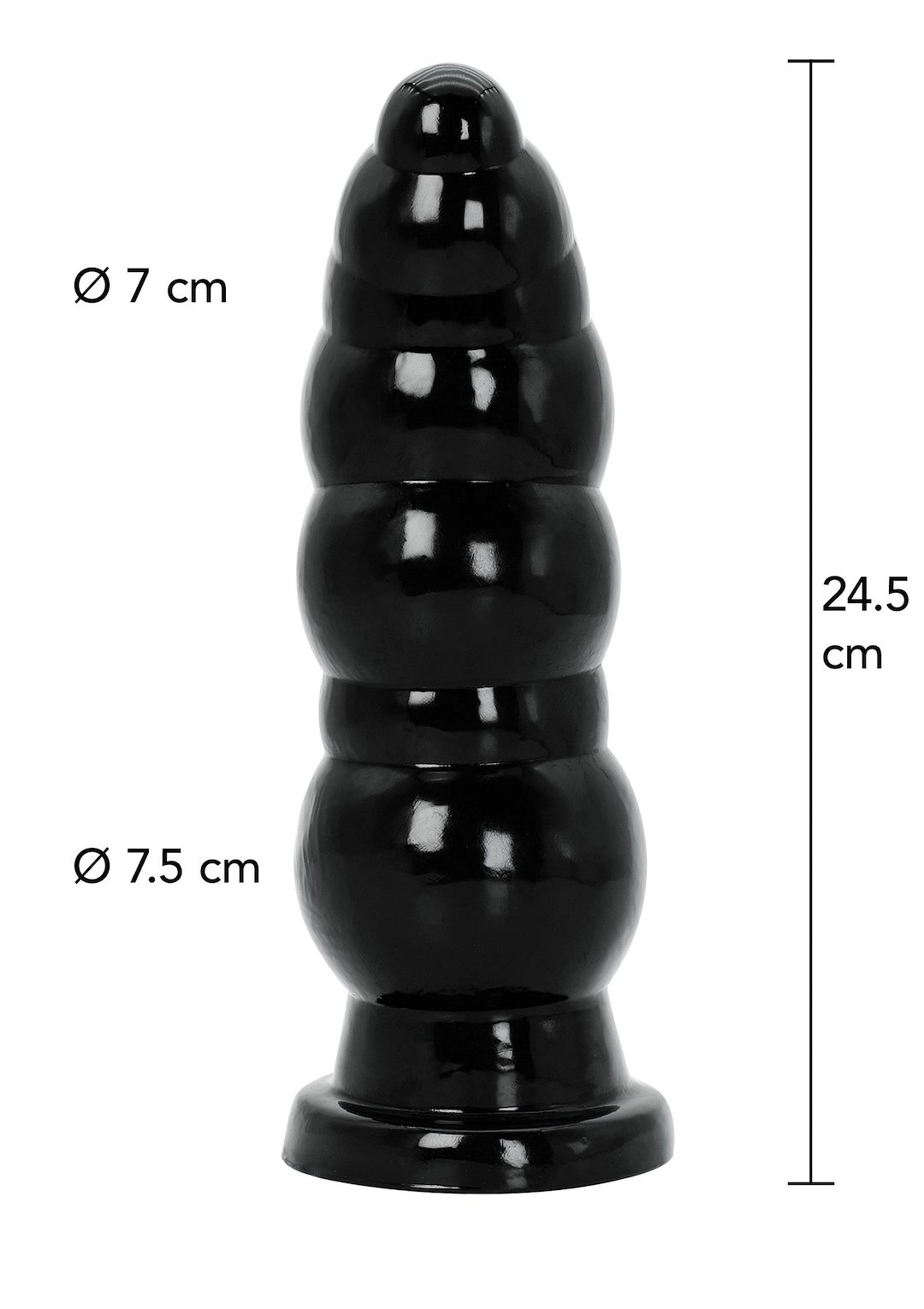 Hidden Desire - Buttplug Balls 24.5 cm