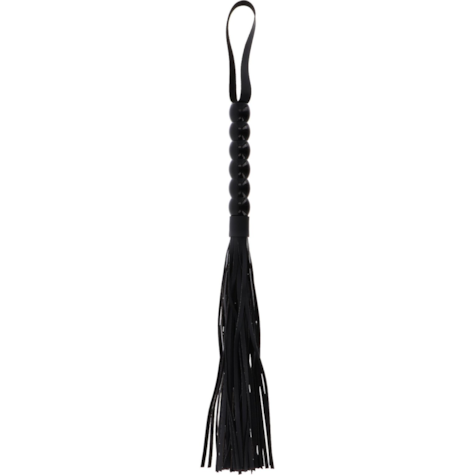 Long Beaded Flogger Whip