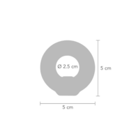 Soft Silicone Stud C-Ring