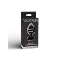 Butt Plug With Diamond Jewel L