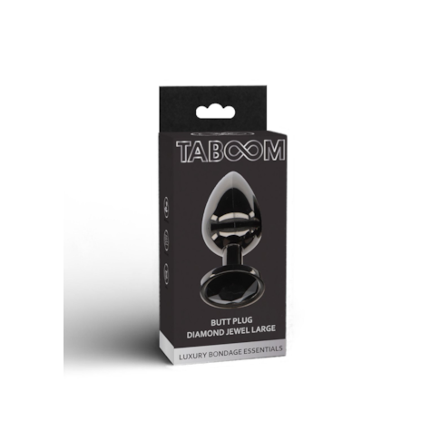 Butt Plug With Diamond Jewel L