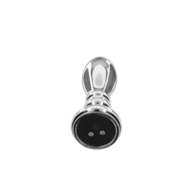 ToyJoy Buttocks Vibrating Metal Buttplug M