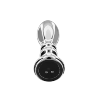 ToyJoy Buttocks Vibrating Metal Buttplug L