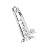 Clear Dildo TPE 18 cm
