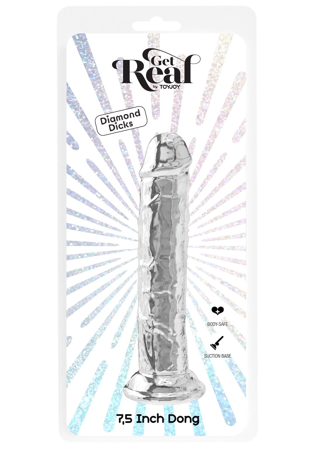 ToyJoy - Clear Dong TPE 19 cm