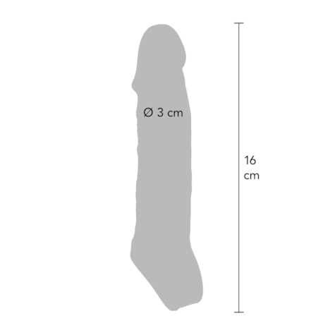 Extension Sleeve TPE Medium 16 cm