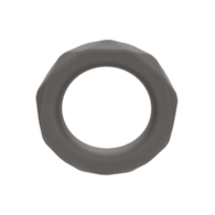 CalExotics Alpha Liquid Silicone Prolong Prismatic Ring