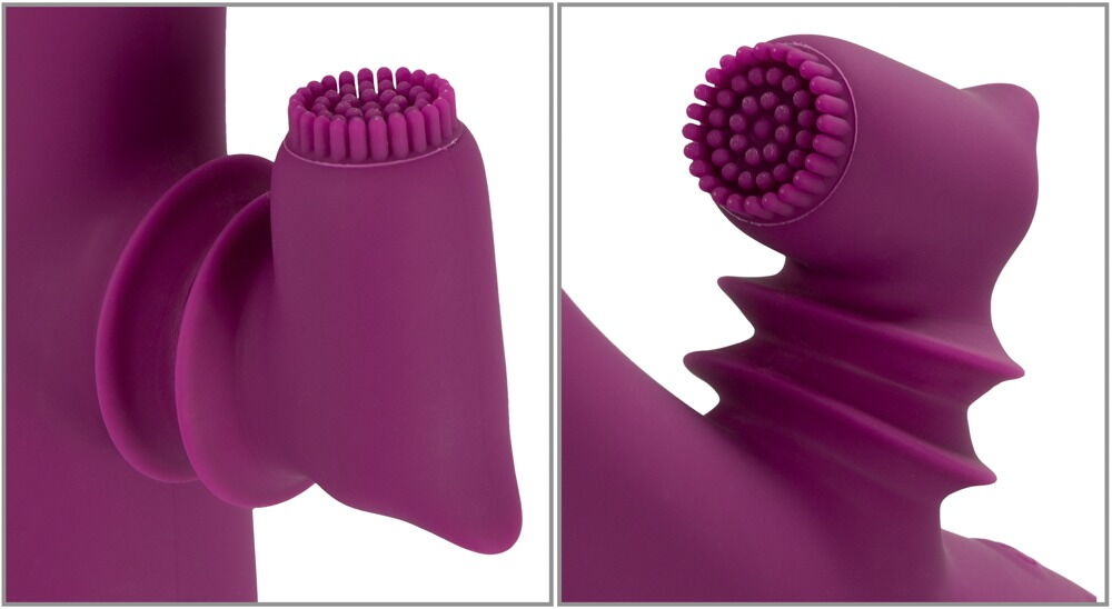 Wibrator z 2 funkcjami 22,3cm Javida — zdjęcie 6