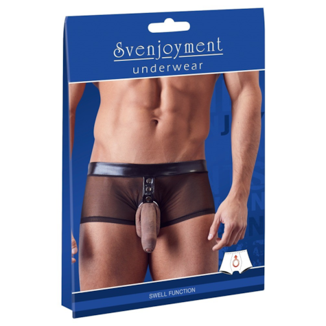 Majtki z pierścieniem na penisa S