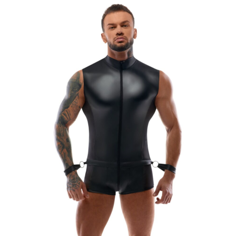 Kombinezon z kajdankami XL Svenjoment Bondage