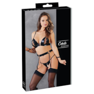 Komplet bielizny z kajdankami XL