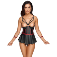 Komplet bielizny 85C/XL Cottelli Bondage