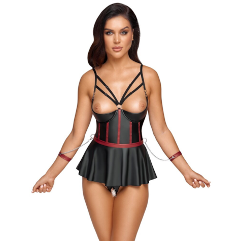 Komplet bielizny 85C/XL Cottelli Bondage