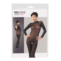 Catsuit with Lace Collar S/M