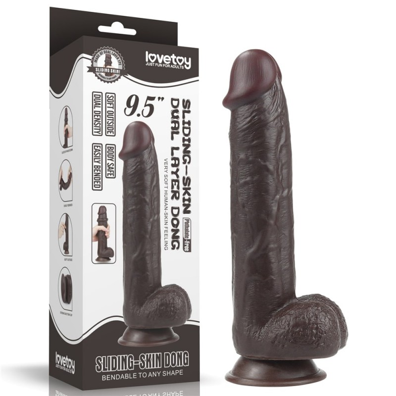 Dildo z przyssawką 24 cm Lovetoy