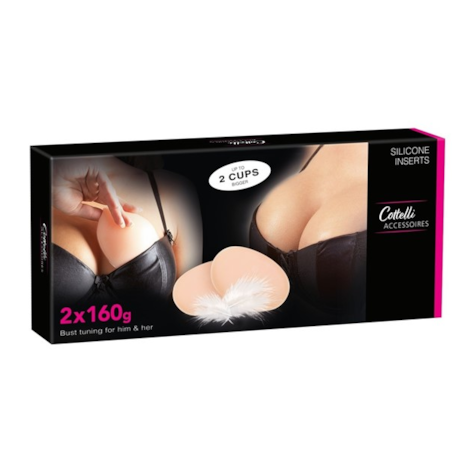 Silikonowe sztuczne piersi 2 x 160g