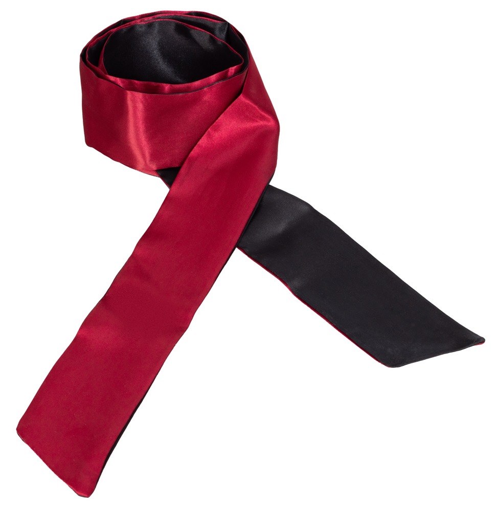Bondage Scarf red/black — zdjęcie 7