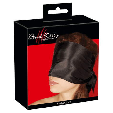 Bad Kitty Bondage, czarny szal