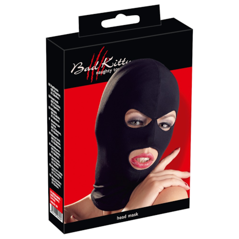 Maska z otworami na oczy i usta