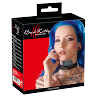 Obroża czarna Bad Kitty