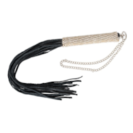 Mini pejcz Bad Kitty z błyszczącymi kamykami