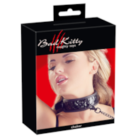 Obroża ze smyczą Bad Kitty