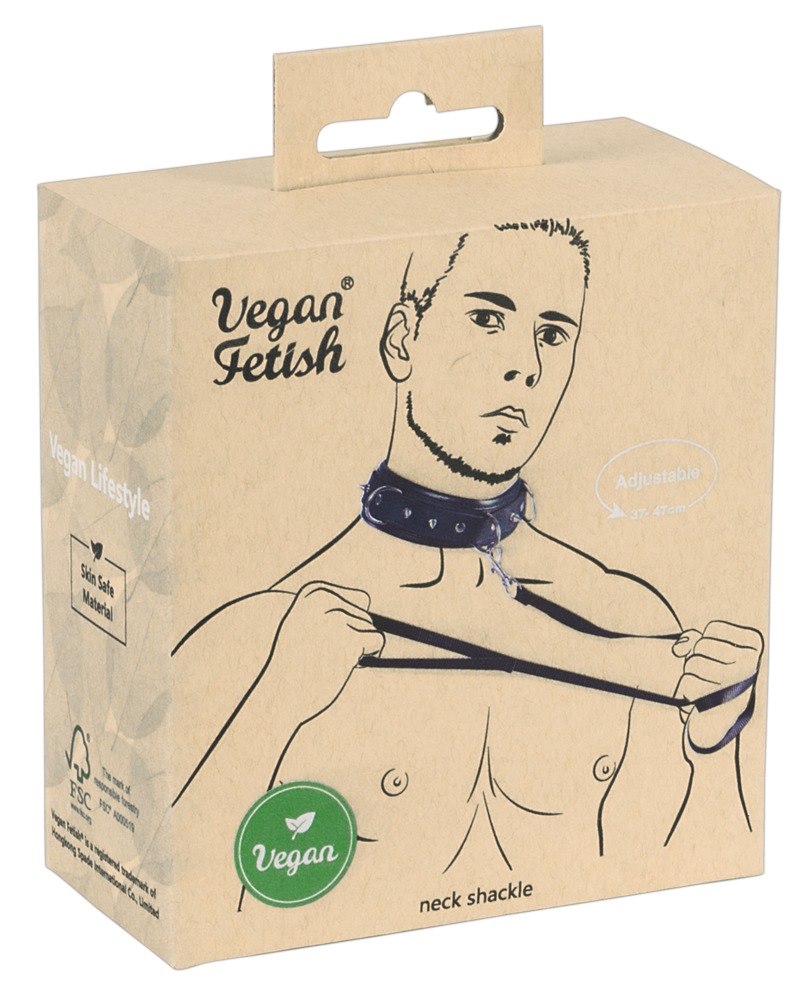 Vegan Fetish Obro¿a i smycz