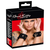 BK Handcuffs Velvet black